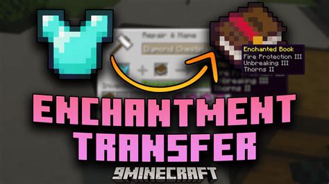 how to transfer enchantments to books minecraft